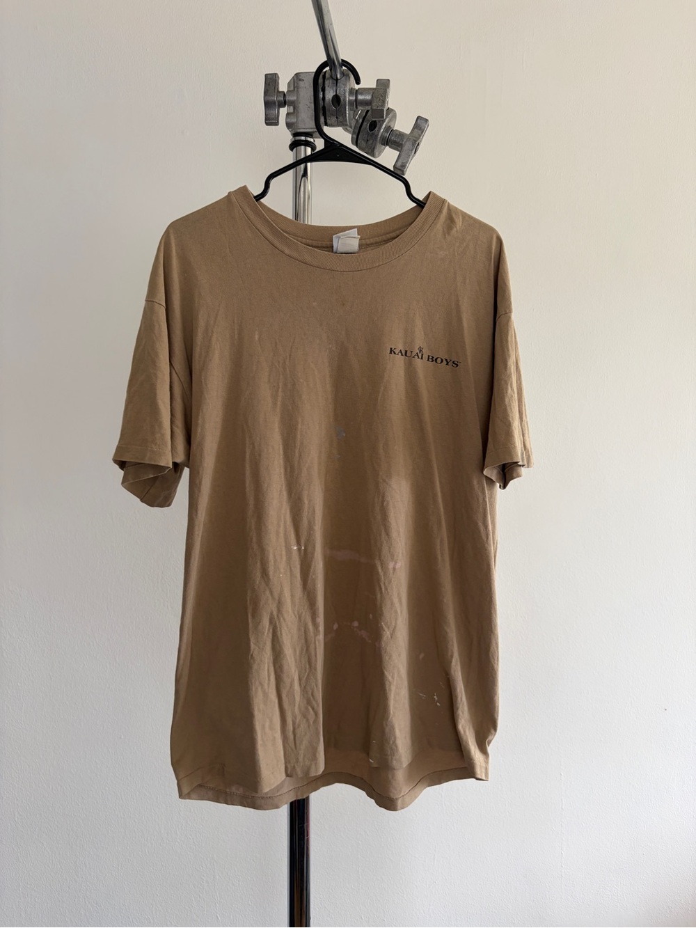 Men's Short Sleeve Crewneck T-Shirt - Brown